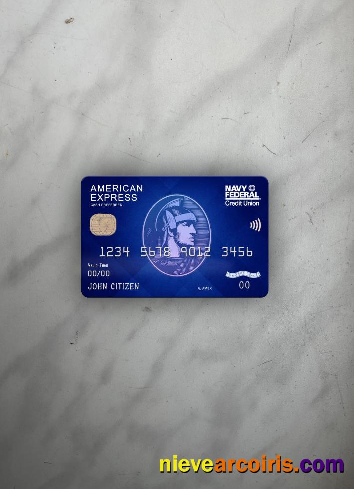 USA Navy Federal Union bank AMEX blue cash preferred photolook